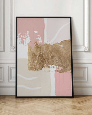 Tablou înramat „Pride of Pink-3” de Sally Ann Moss