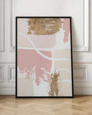 Tablou înramat „Pride of Pink-2” de Sally Ann Moss