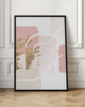 Tablou înramat „Pride of Pink-1” de Sally Ann Moss