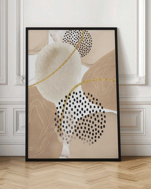 Tablou înramat „Jealous Beige-2” de Sally Ann Moss