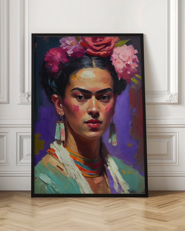 Tablou înramat „Vibrant Elegance” de Treechild