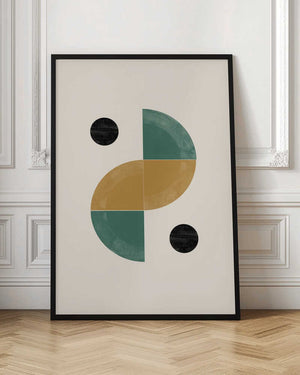 Tablou înramat „Geometric Harmony” de THE MIUUS STUDIO