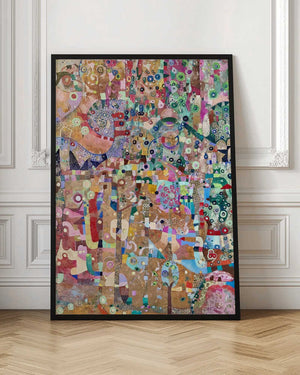 Tablou înramat „Orange swirl” de Alise Loebelsohn