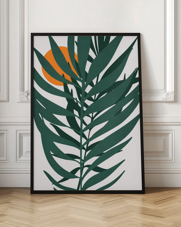 Tablou înramat „Little Miss Sunshine” de Kubistika