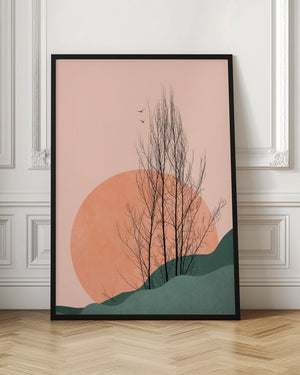 Tablou înramat „Sunset Memories” de Kubistika