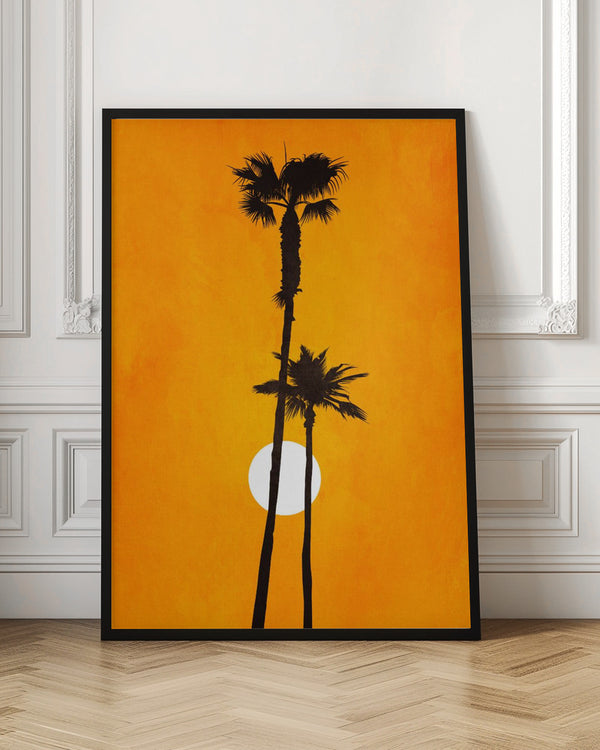 Tablou înramat „Sunshine Paradise” de Kubistika