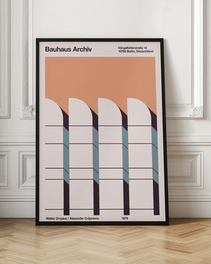 Tablou înramat „Bauhaus Archiv” de Florent Bodart