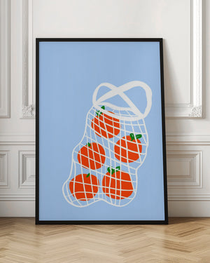 Tablou înramat „Tomatoes in Mesh” de Athene Fritsch