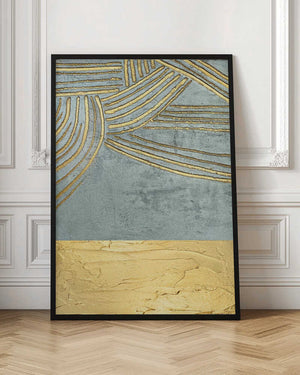 Tablou înramat „Ancient Golden Sun” de Alyson Storms