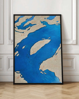 Tablou înramat „Columbia River” de Alyson Storms