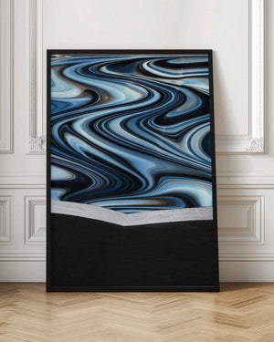 Tablou înramat „Nebula Glass” de Alyson Storms