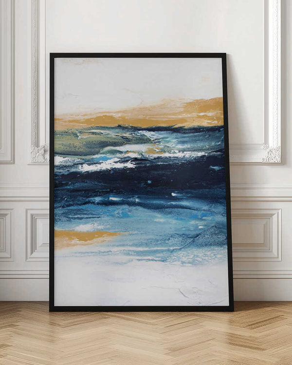 Tablou înramat „Rainbow Stripes 2” de Alyson Storms