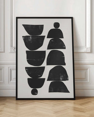 Tablou înramat „Minimal Plant” de Dan Hobday