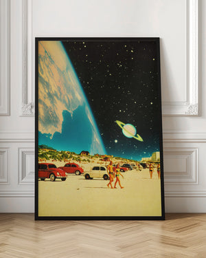 Tablou înramat „Galaxy Beach” de Taudalpoi