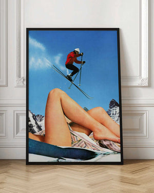 Tablou înramat „The Big Jump” de Taudalpoi
