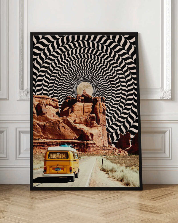 Tablou înramat „The Real Road Trip” de Taudalpoi