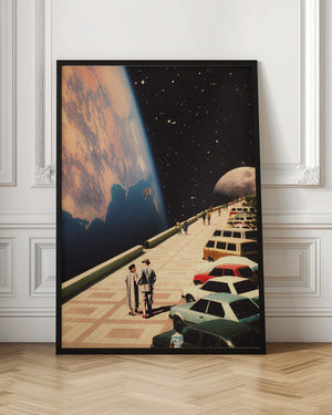 Tablou înramat „Space Promenade” de Taudalpoi