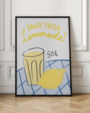 Tablou înramat „Refreshing Sip Deal” de Athene Fritsch