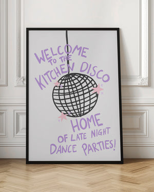 Tablou înramat „Kitchen Disco Vibes” de Athene Fritsch