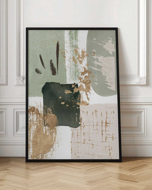 Tablou înramat „Green of Curiosity-2” de Sally Ann Moss