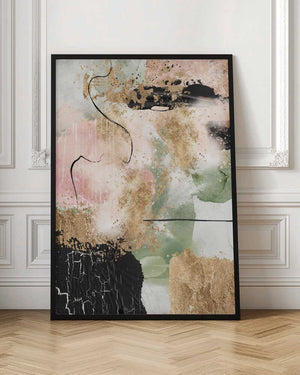 Tablou înramat „Chaos in Bloom-1” de Sally Ann Moss