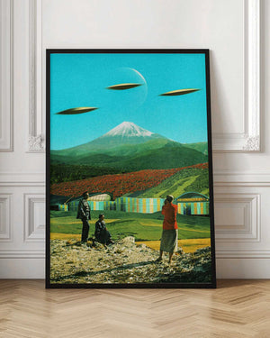 Tablou înramat „An Alien Invasion” de Taudalpoi