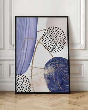 Tablou înramat „Circle of Colour-3” de Sally Ann Moss
