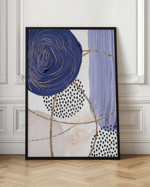 Tablou înramat „Circle of Colour-2” de Sally Ann Moss
