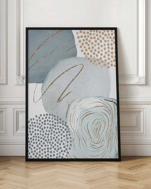 Tablou înramat „Grey Cloud-2” de Sally Ann Moss
