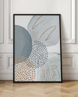Tablou înramat „Grey Cloud-1” de Sally Ann Moss