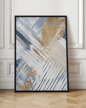 Tablou înramat „Serenity in Blue-2” de Sally Ann Moss