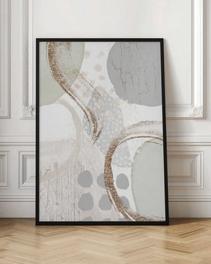 Tablou înramat „Smooth Neutral 2” de Sally Ann Moss