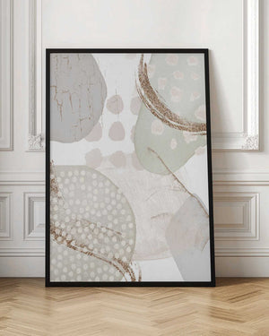 Tablou înramat „Smooth Neutral 1” de Sally Ann Moss