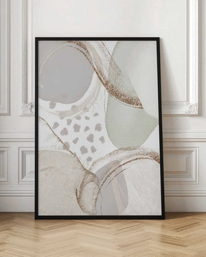Tablou înramat „Smooth Neutral 3” de Sally Ann Moss