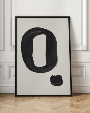 Tablou înramat „Ink Ring” de Ejaaz Haniff
