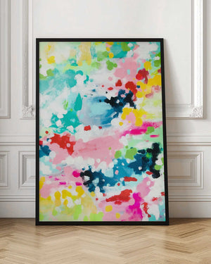 Tablou înramat „Pastel Fantasy” de Ejaaz Haniff