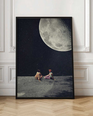 Tablou înramat „I Gave You the Moon for a Smile” de Frank Moth