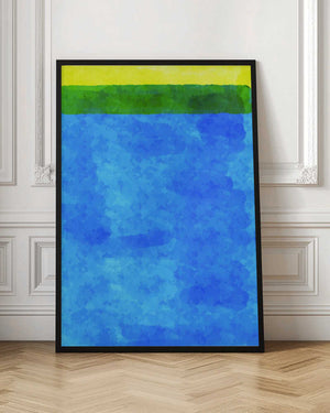 Tablou înramat „Minimal Watercolor #3” de jay stanley