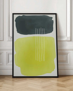 Tablou înramat „Watercolor Shapes Series #2” de jay stanley