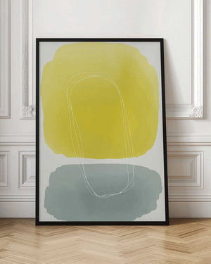 Tablou înramat „Watercolor Shapes Series #4” de jay stanley