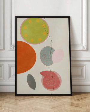 Tablou înramat „Friendly Colors Hilma 1” de Ana Rut Bre