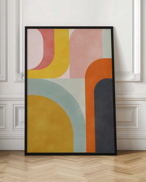 Tablou înramat „Friendly Colors2” de Ana Rut Bre