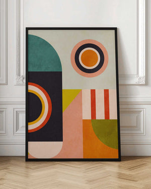 Tablou înramat „Playing Around Shapes 2” de Ana Rut Bre