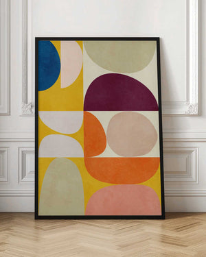 Tablou înramat „Vivid Bauhaus2” de Ana Rut Bre