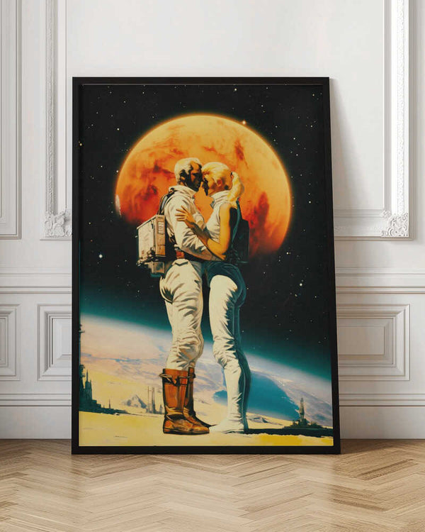 Tablou înramat „Intergalactic Love” de Taudalpoi