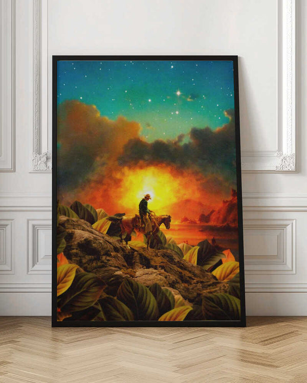 Tablou înramat „Cowboy II” de Taudalpoi