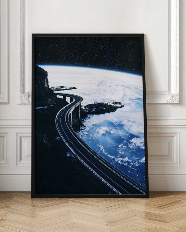 Tablou înramat „Road To Infinity” de Taudalpoi