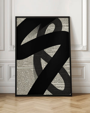 Tablou înramat „Abstract Paper IV” de Studio Palette