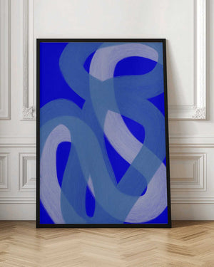 Tablou înramat „Cobalt II” de Studio Palette