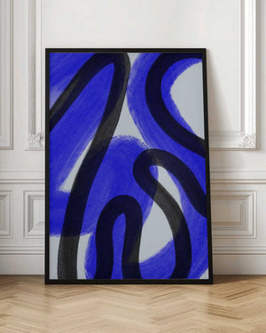 Tablou înramat „Cobalt I” de Studio Palette